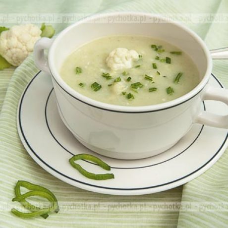 Zupa kalafiorowa na mleku